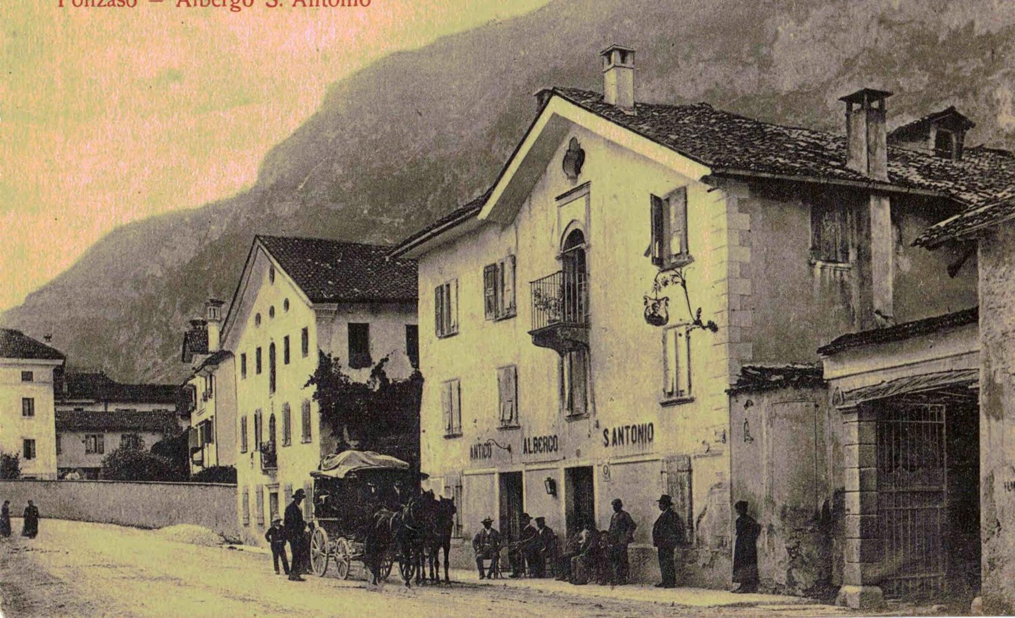 Antico Albergo Sant'Antonio Fonzaso Exteriör bild